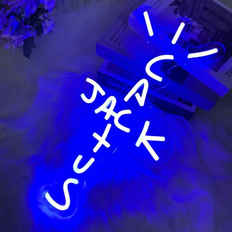 Cactus Jack שלט לד