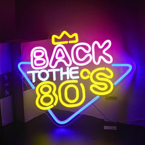 80s שלט לד