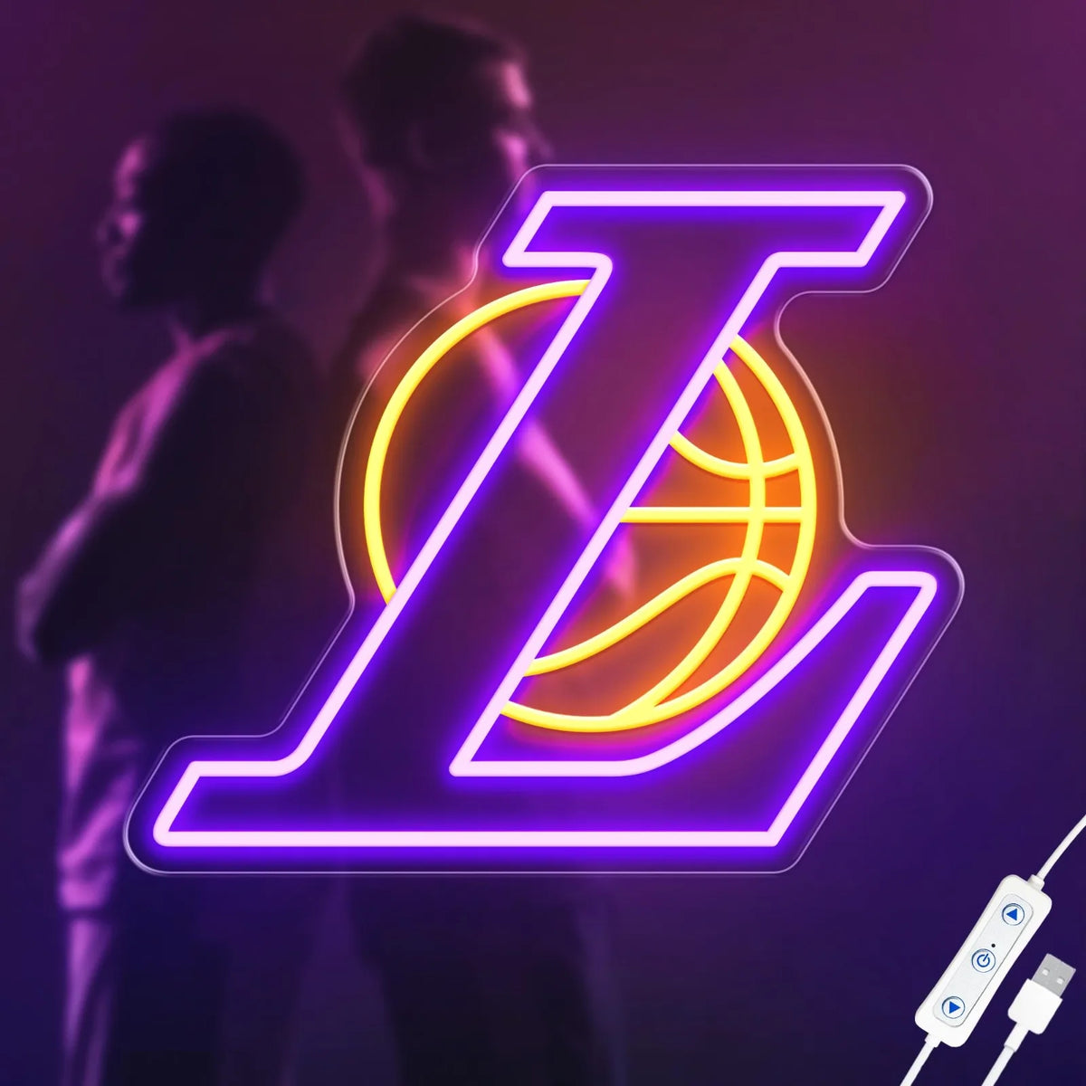LA LAKERS שלט לד